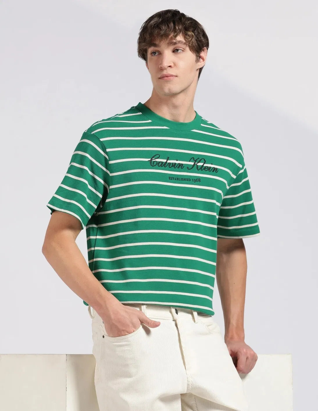 Calvin Klein Jeans Side Logo Tape T-Shirt