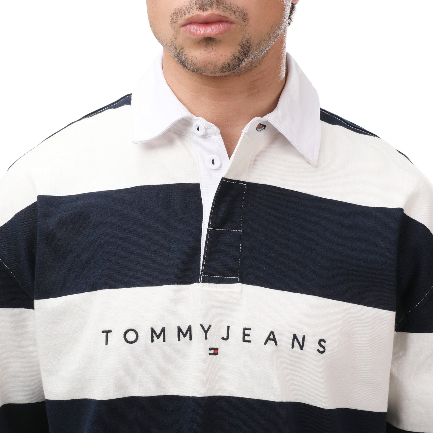 Tommy Jeans Archive Stripe Rugby Shirt