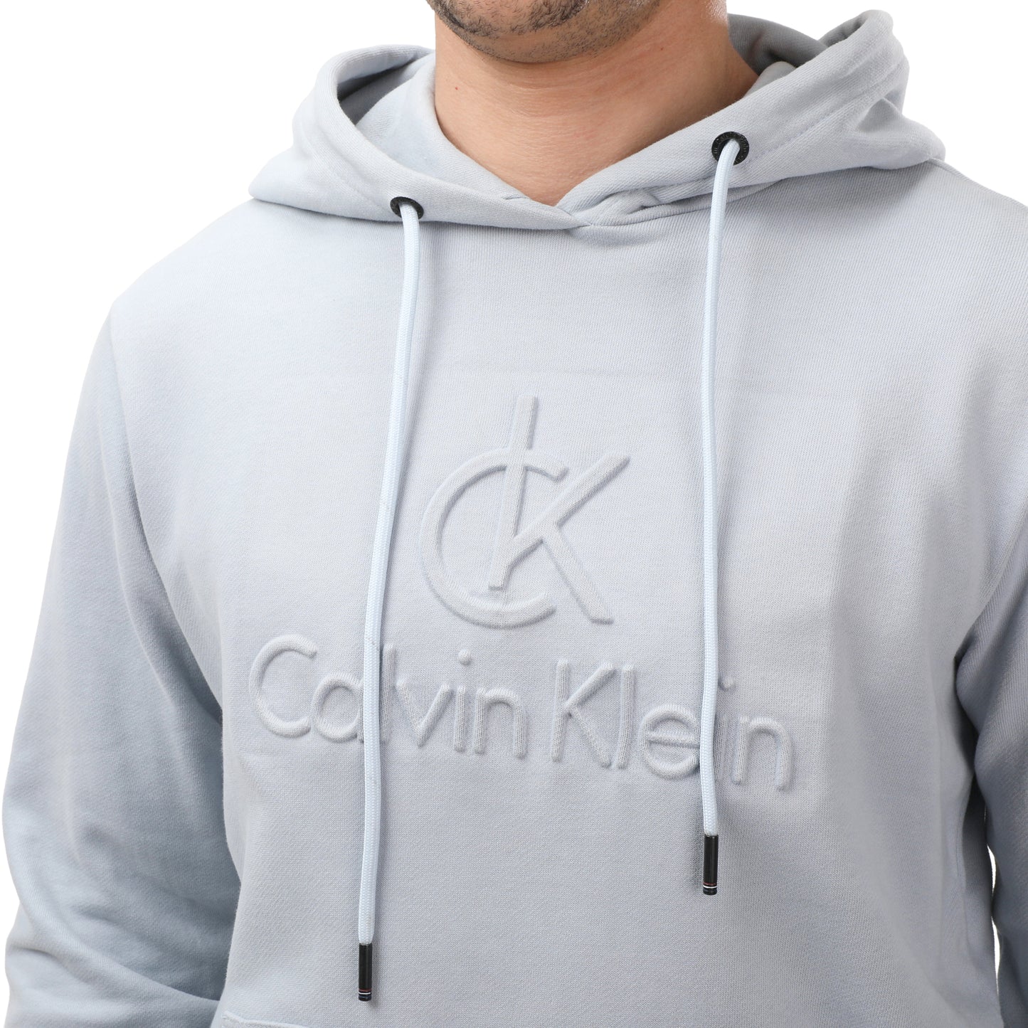 Calvin Klein Terry Hoodie With Emblem Logo