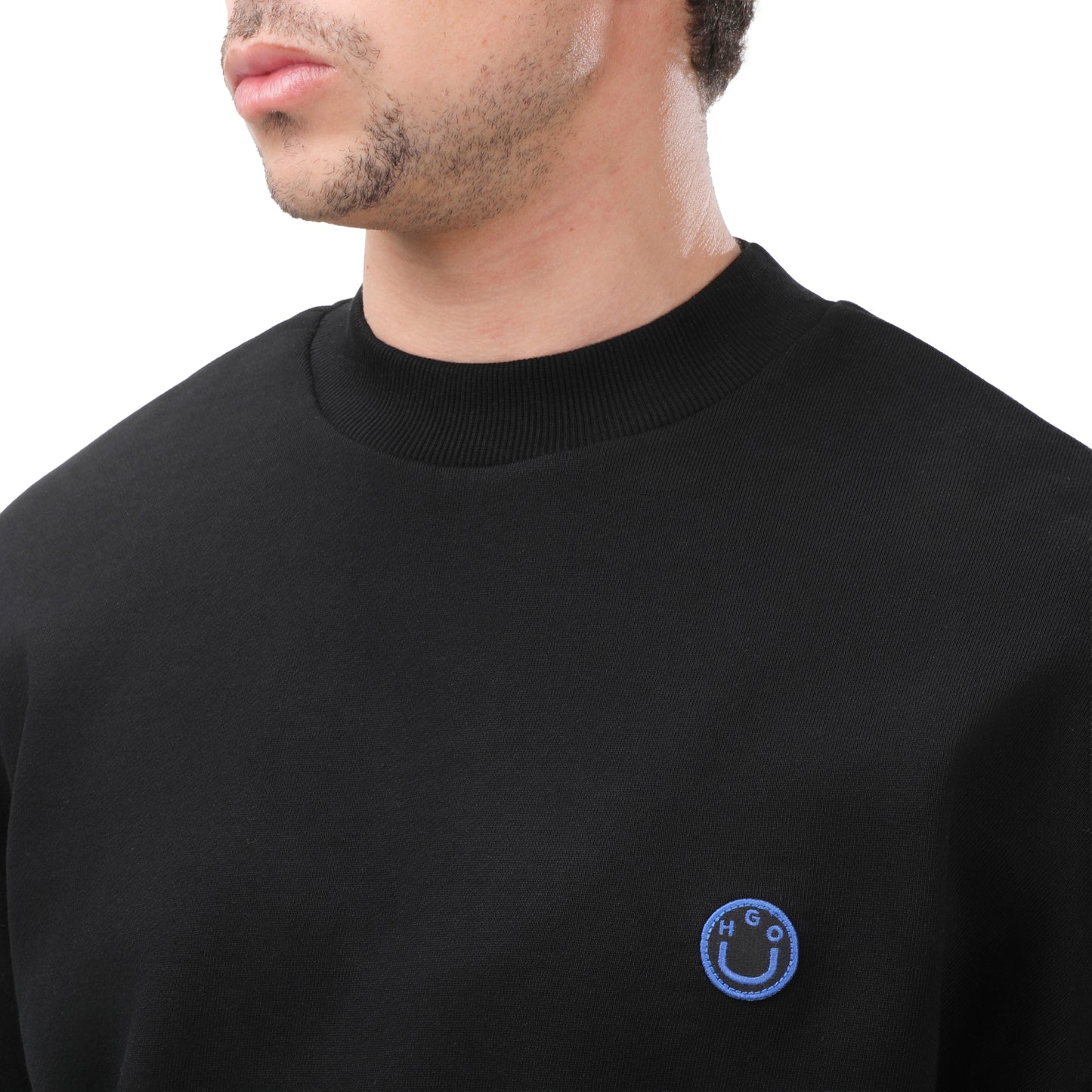 HUGO Hugo Boss Men's Crewneck Pullover - Lean Blue