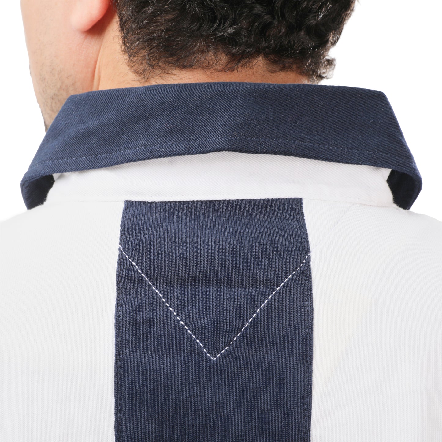 Tommy Jeans Bold Vertical Stripe Rugby Shirt