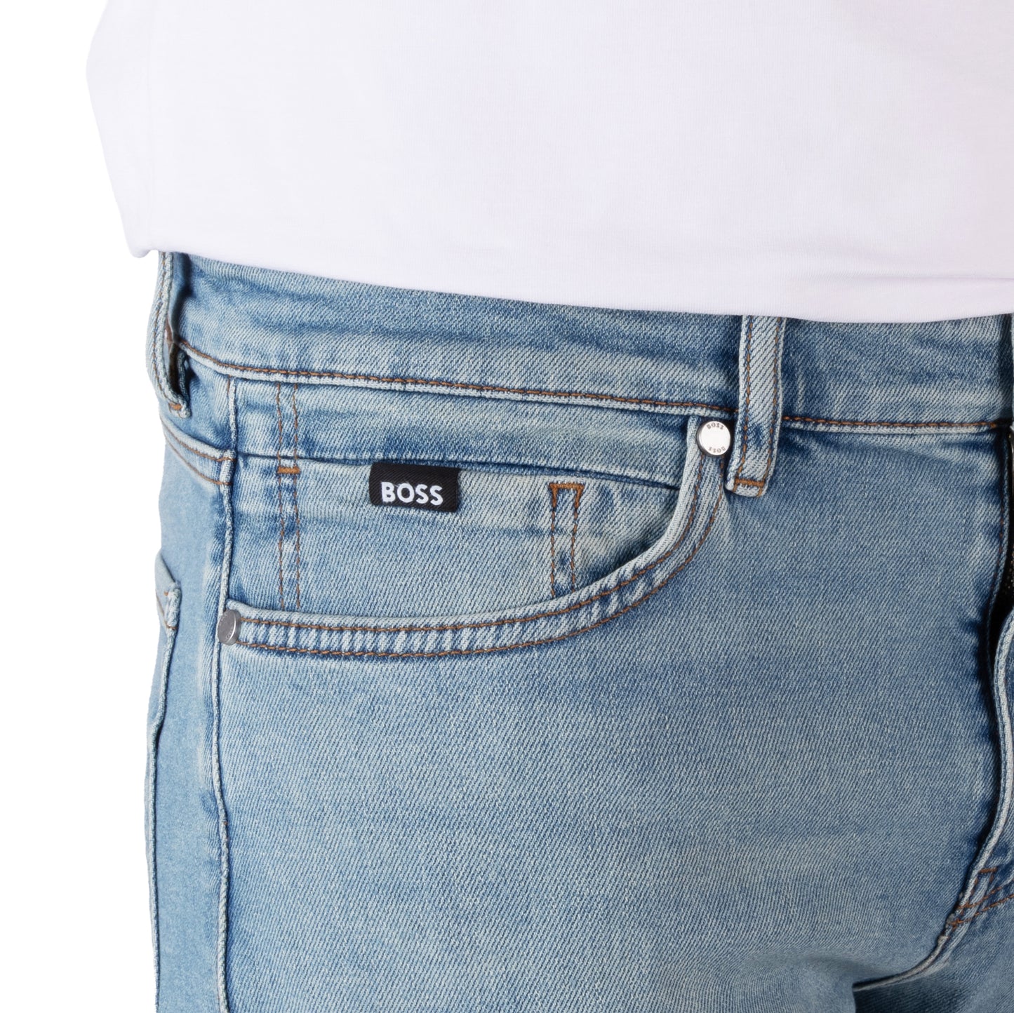 HUGO Men's Regular Fit Tapered Jeans