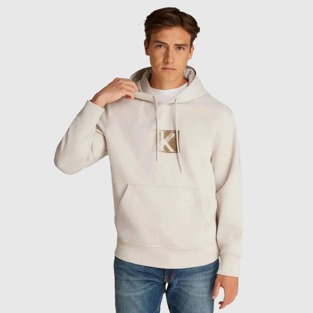 CK Jeans Men’s Logo Hooded Sweatshirt