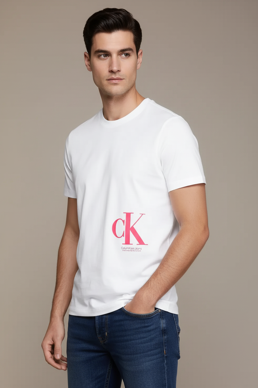 Calvin Klein Jeans Spray Logo Graphic T-Shirt