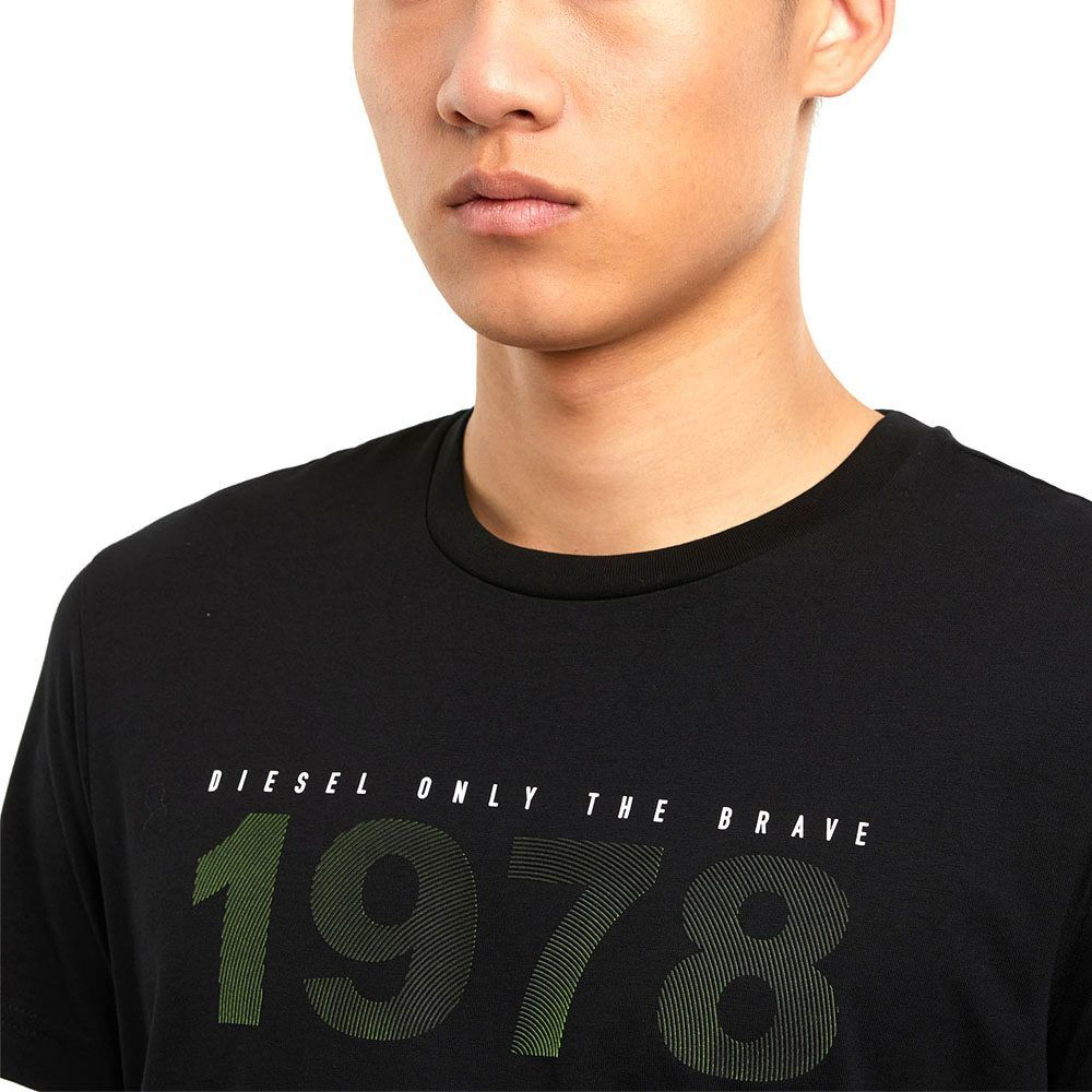 Diesel Men's D-Series Technical Drawing Crewneck Tee