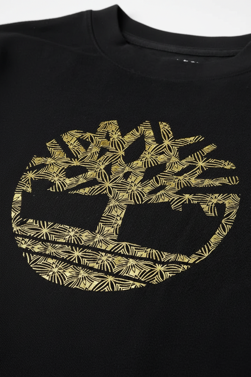 Timberland Patterned Tree Logo Graphic T-Shirt