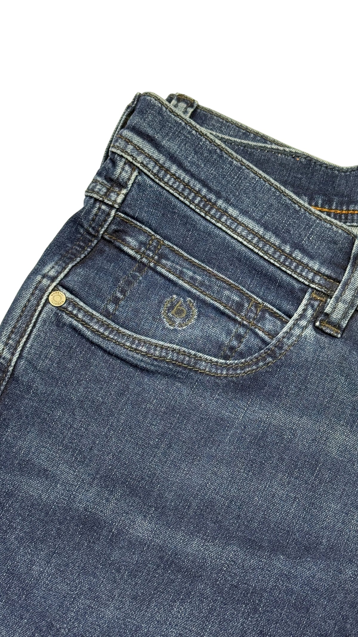 Bugatti Men's Modern Straight Stretch Denim Jeans