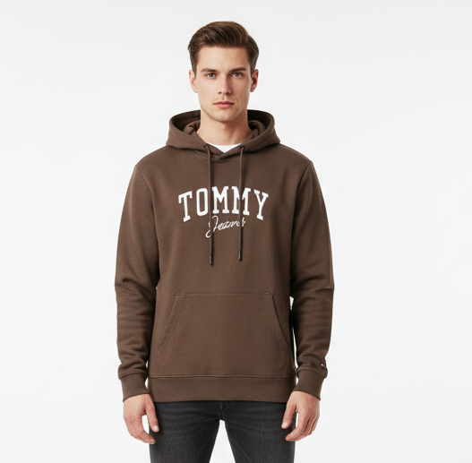 Tommy Jeans Boucle Logo Relaxed Hoodie