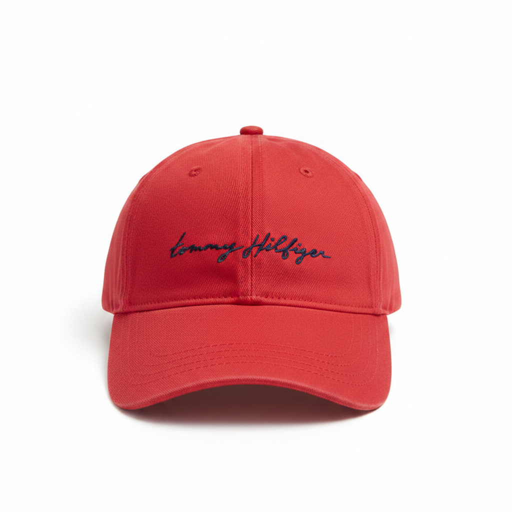 Tommy Hilfiger Script Embroidery Adjustable Cap
