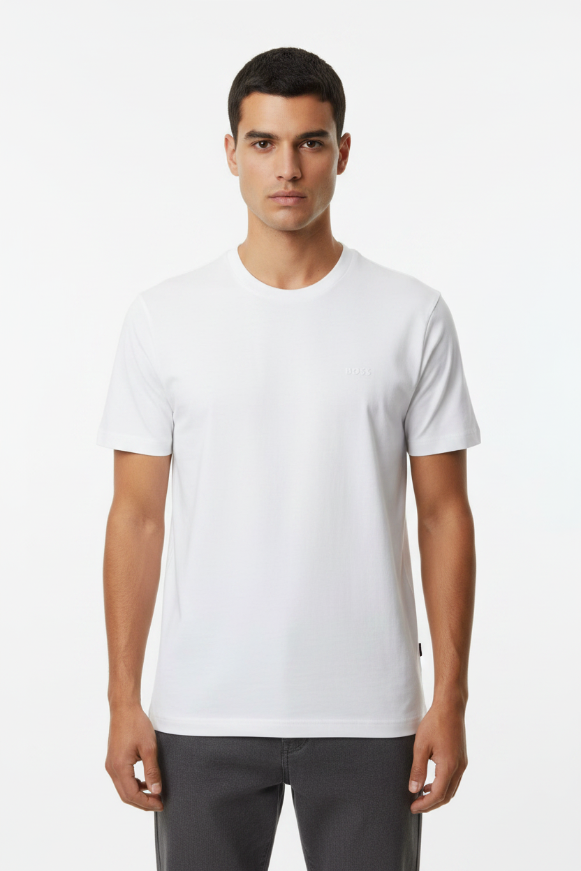 BOSS Men's Luxury Cotton Crew Neckkk Essential T-Shirt