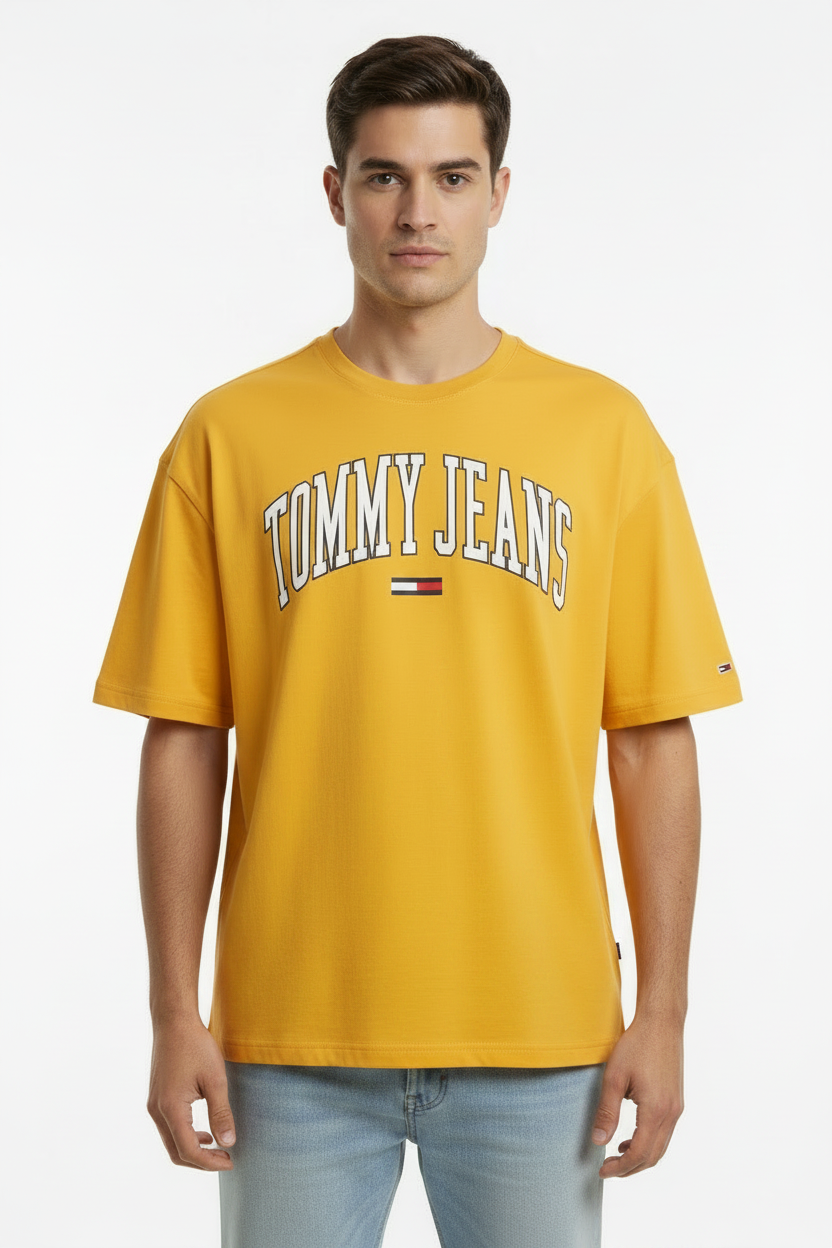 Tommy Jeans Arch Logo Crewneck Graphic T-Shirt