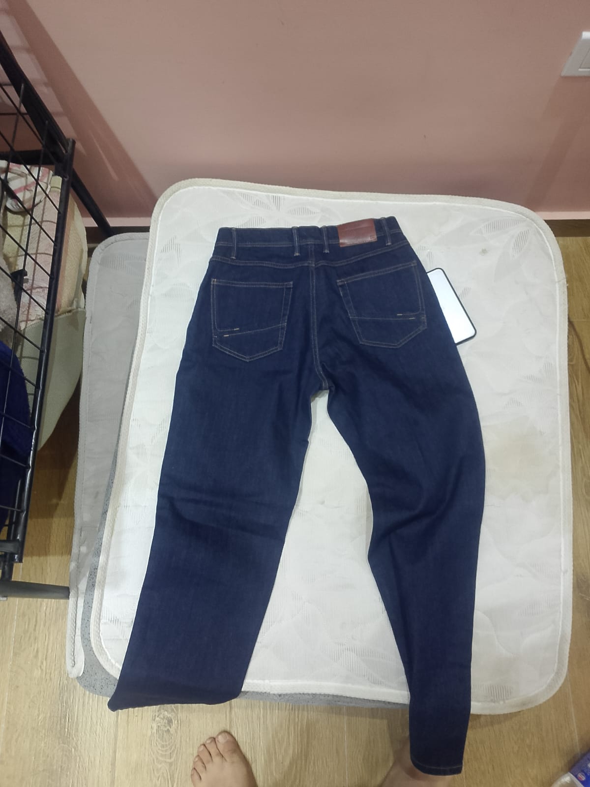 Bugatti Men's navy Modern Straight Stretch Denim Jeans