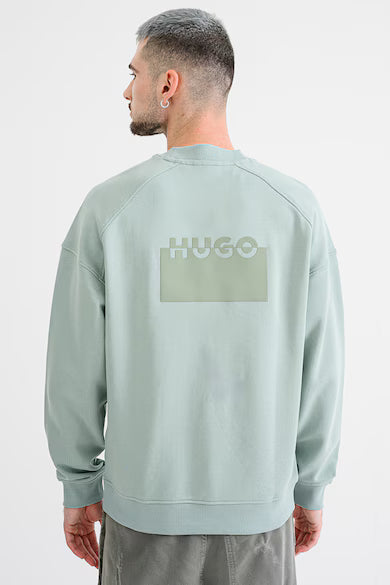 Hugo Men’s Crewneck Sweatshirt -Red Line