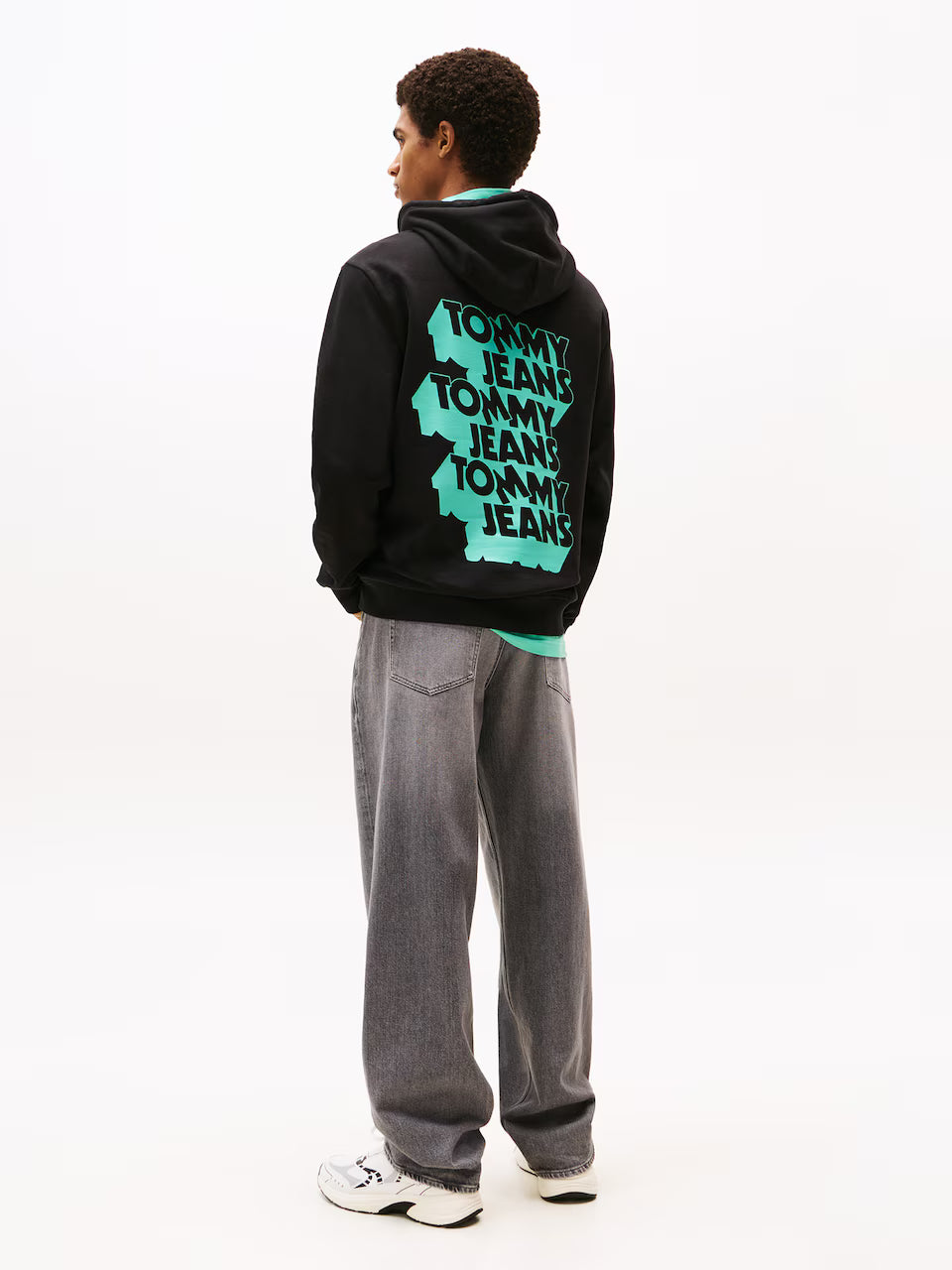 Tommy Jeans Men’s Hoodie – 3D Raised Logo