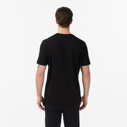BOSS Men's Abstract Urban Docks Architectural Graphic Luxury T-Shirt
