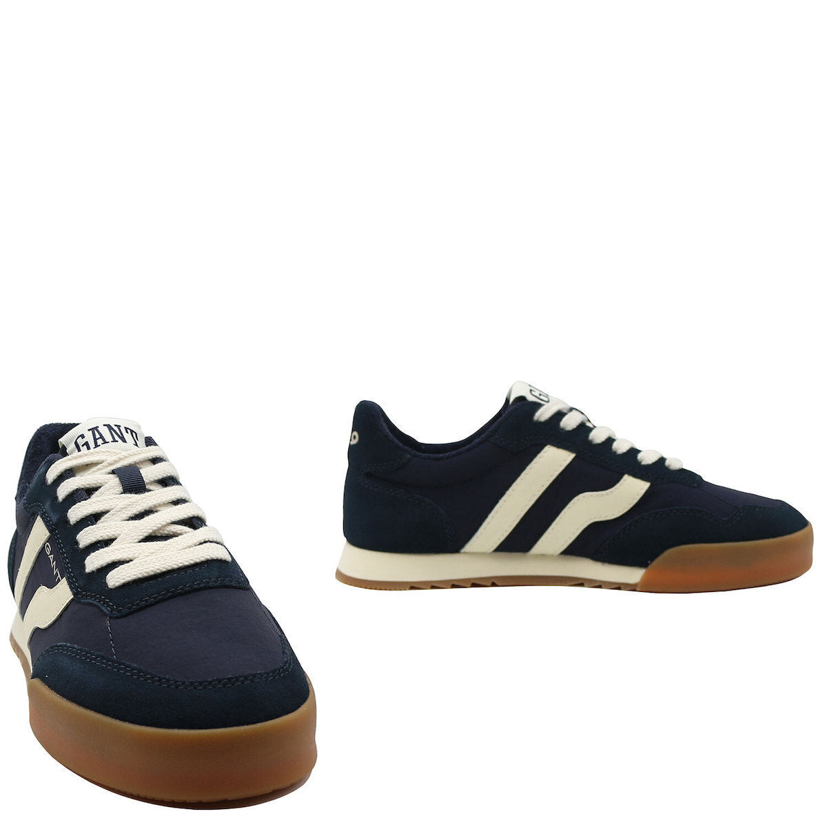 GANT retro-inspired Nylon & Suede Jogger Sneakers