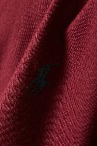 Polo Ralph Lauren Long Sleeve Solid Cotton Button-Down Shirt