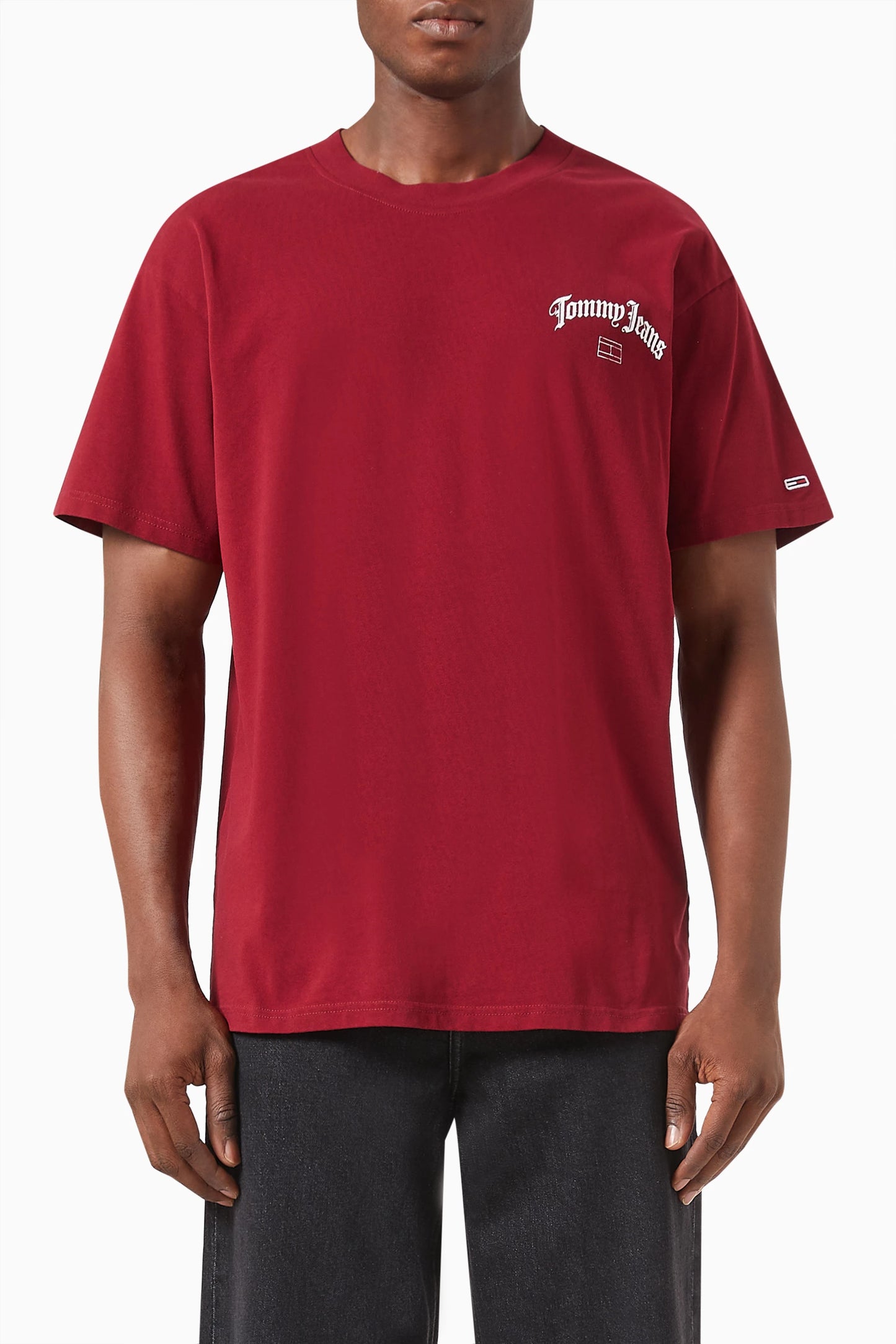 Tommy Jeans Men's Gothic Script Graphic T-Shirt
