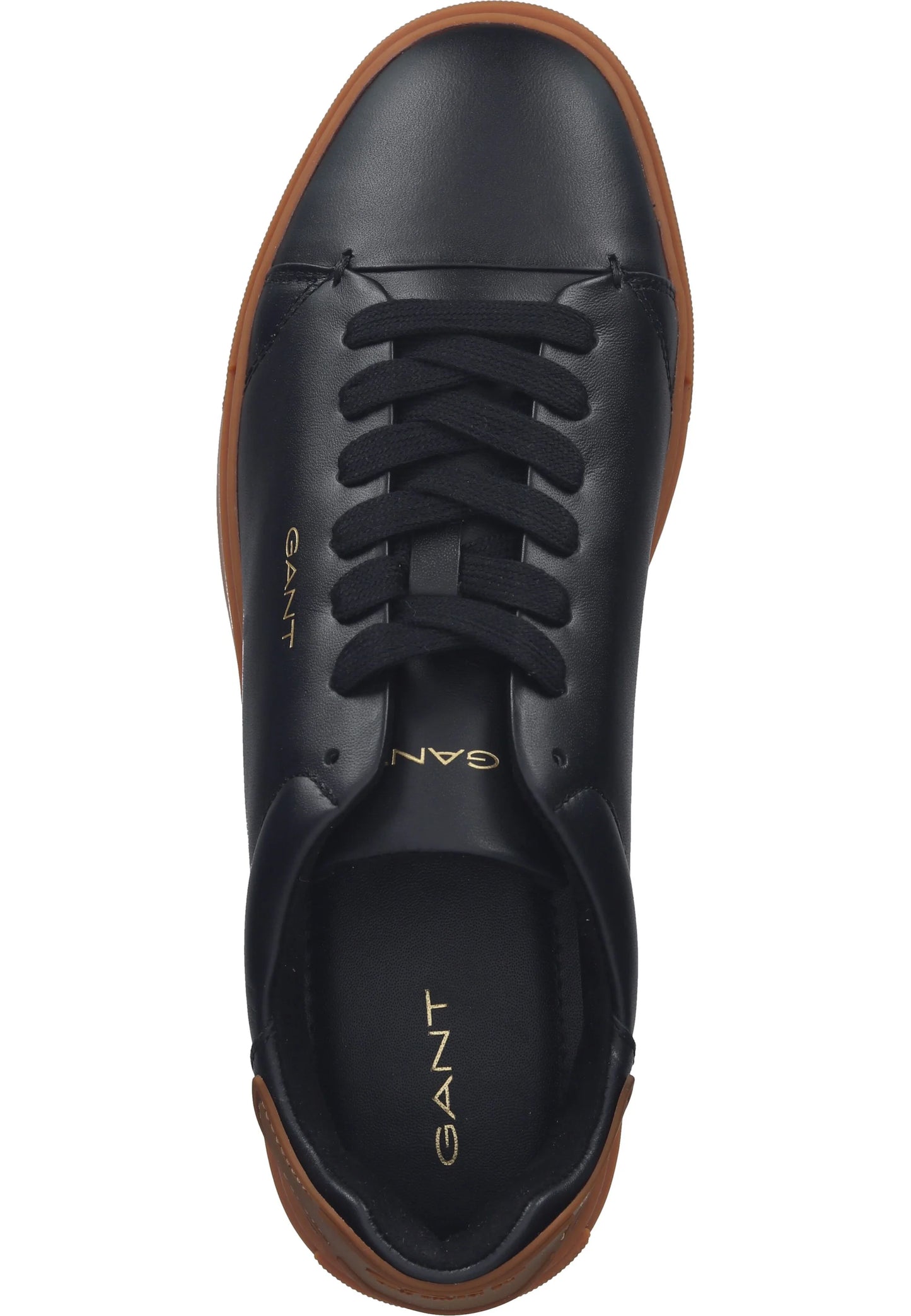 GANT Premium Leather Cupsole Sneakers in Midnight Navy