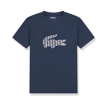 Lacoste Men's Crew Neck Pima Cotton Jersey T-shirt Navy