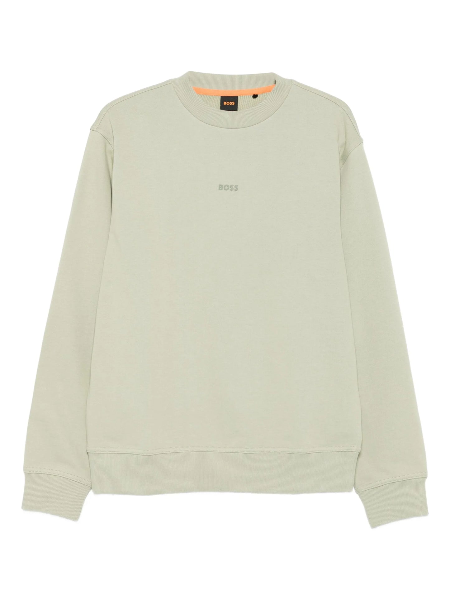Hugo Boss Men’s Patterned Sweatshirt - Orange Line