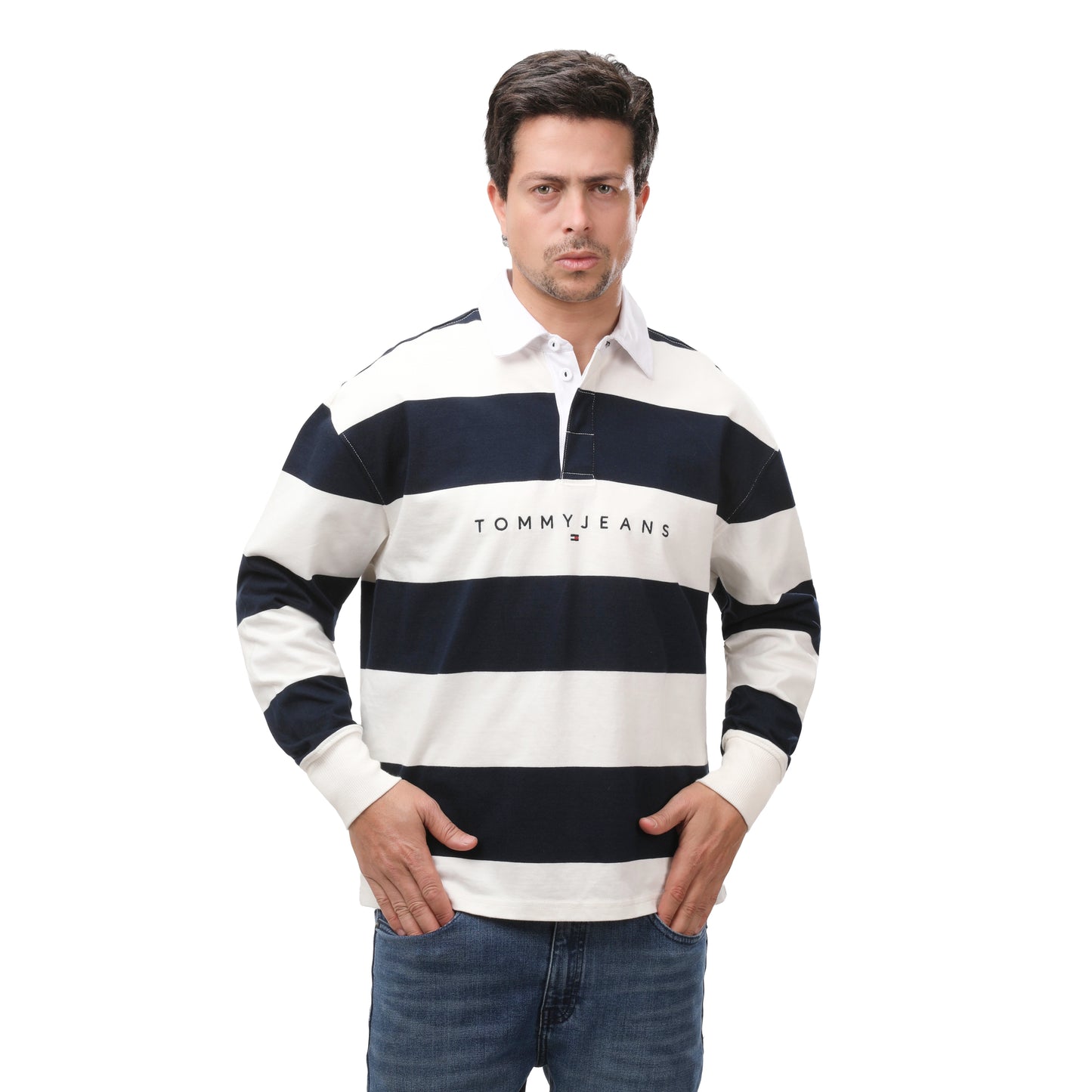 Tommy Jeans Archive Stripe Rugby Shirt