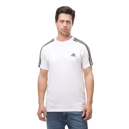 Adidas Essentials 3-Stripes Crewneck Tee