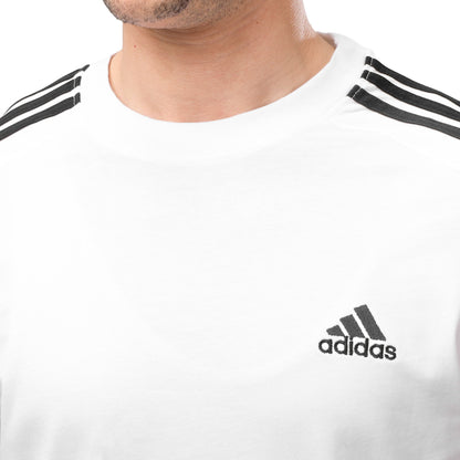 Adidas Essentials 3-Stripes Crewneck Tee