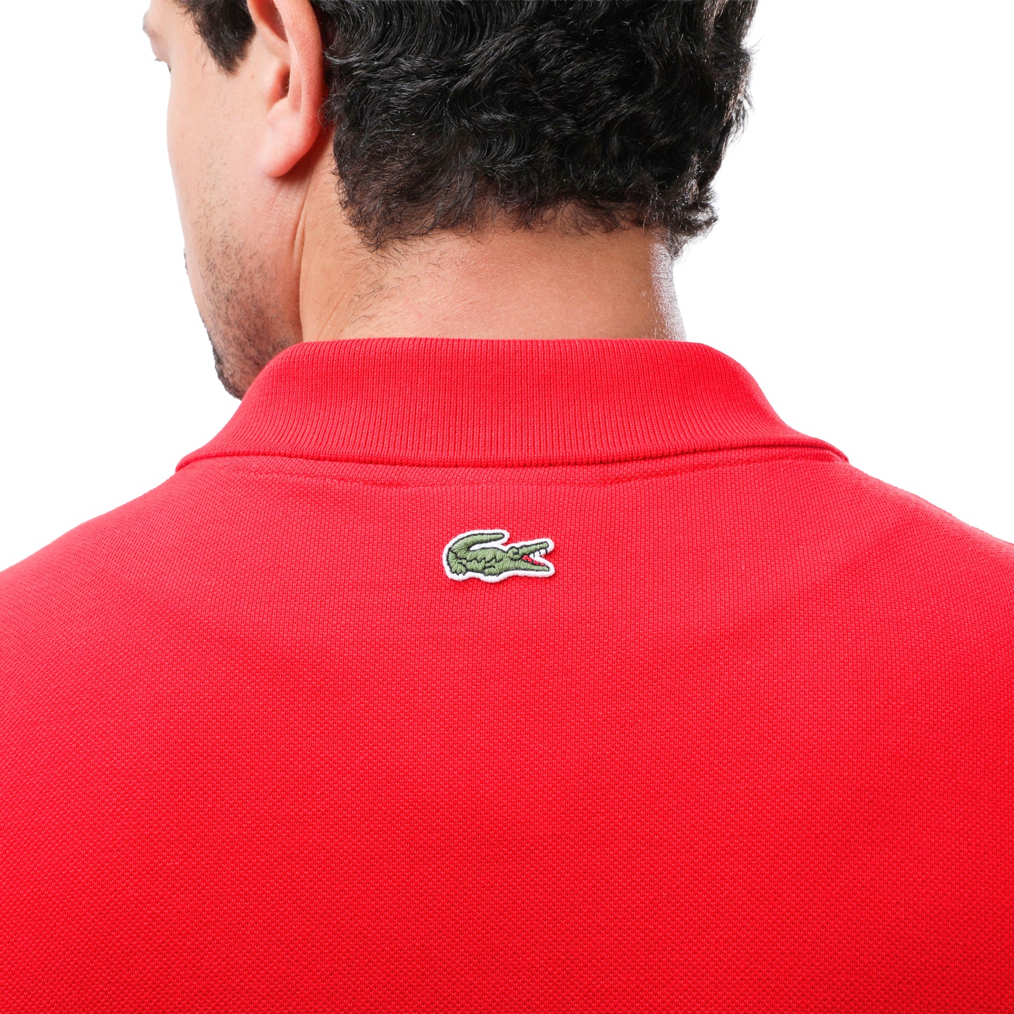 Lacoste Slim Fit Pique Polo Shirt with Heritage Badge