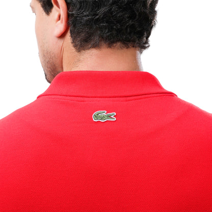 Lacoste Slim Fit Pique Polo Shirt with Heritage Badge