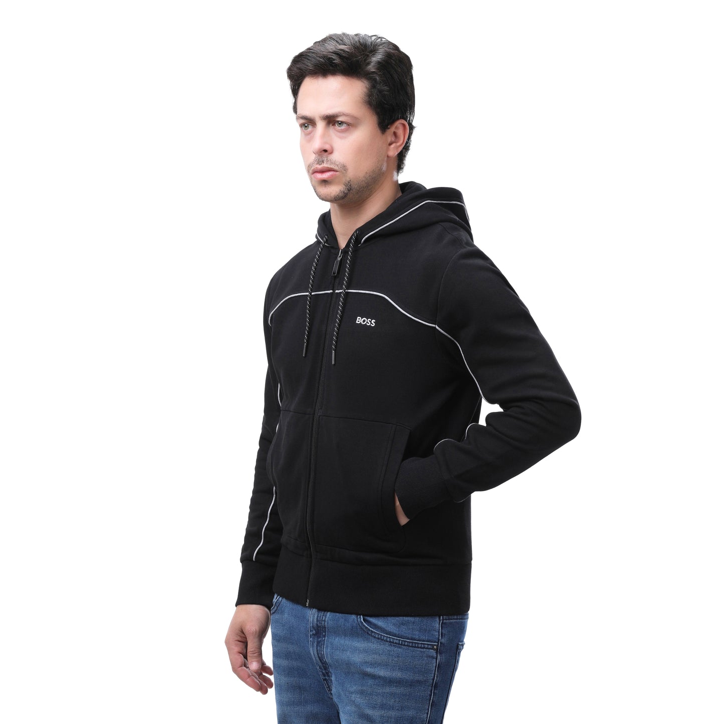 BOSS Full Zip Hoodie - Full Line - Premium Cotton Blend