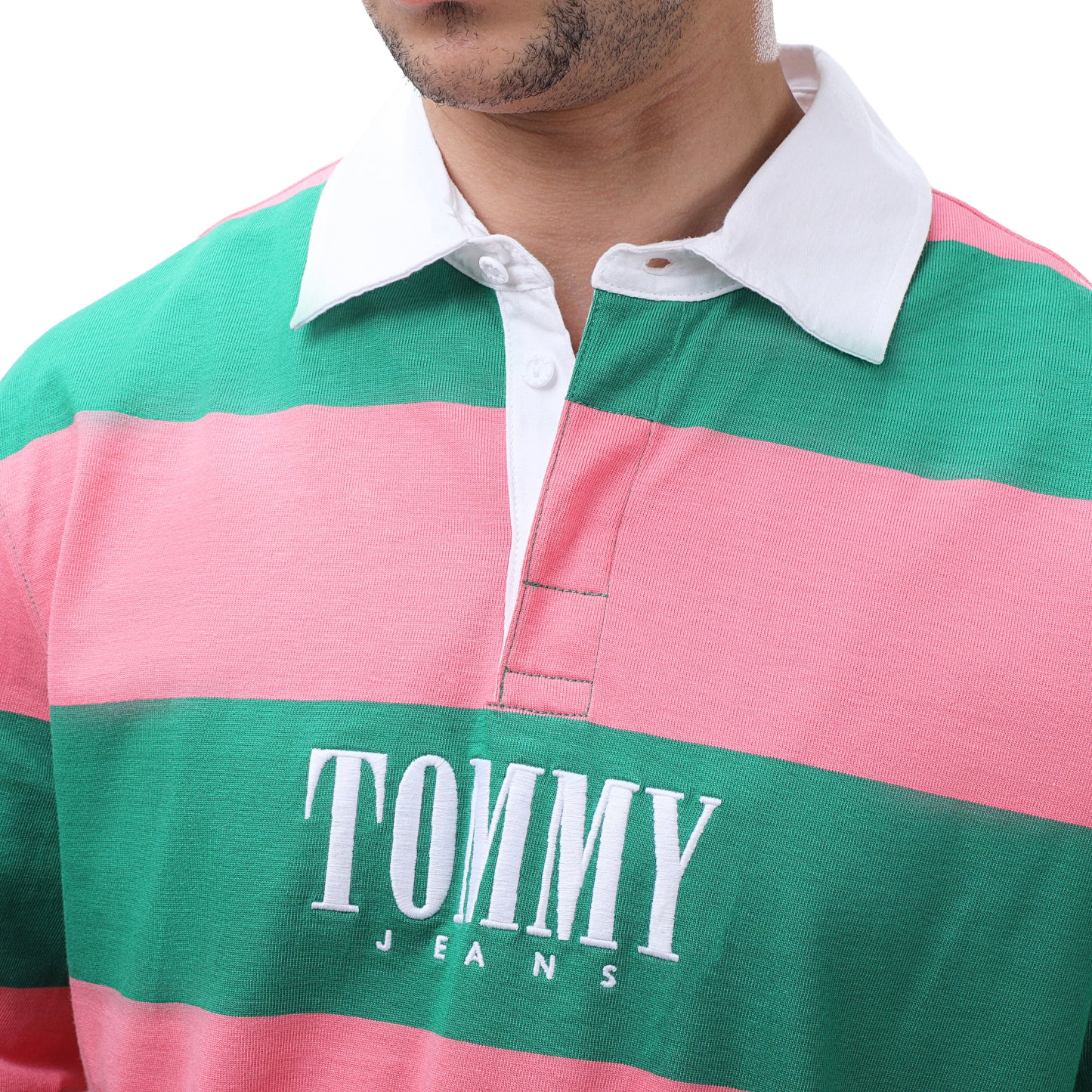 Tommy Jeans Archive Stripe Rugby Shirt