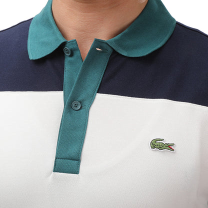 Lacoste Tri-Block Pique Polo Shirt