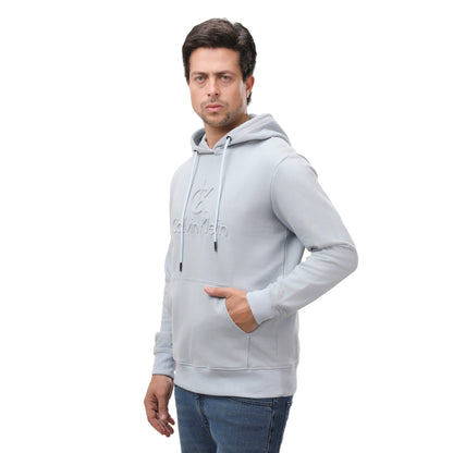 Calvin Klein Terry Hoodie With Emblem Logo