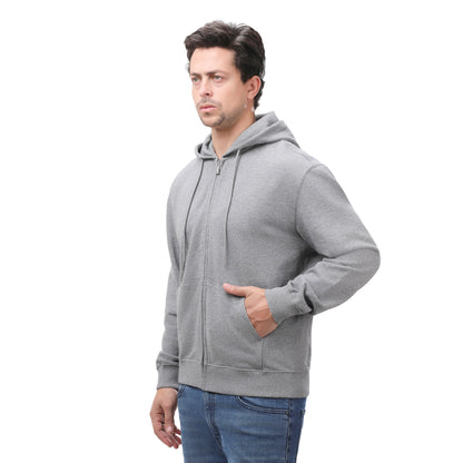 CK Jeans Relaxed Fit Zip-Up Hooded Sweatshirt