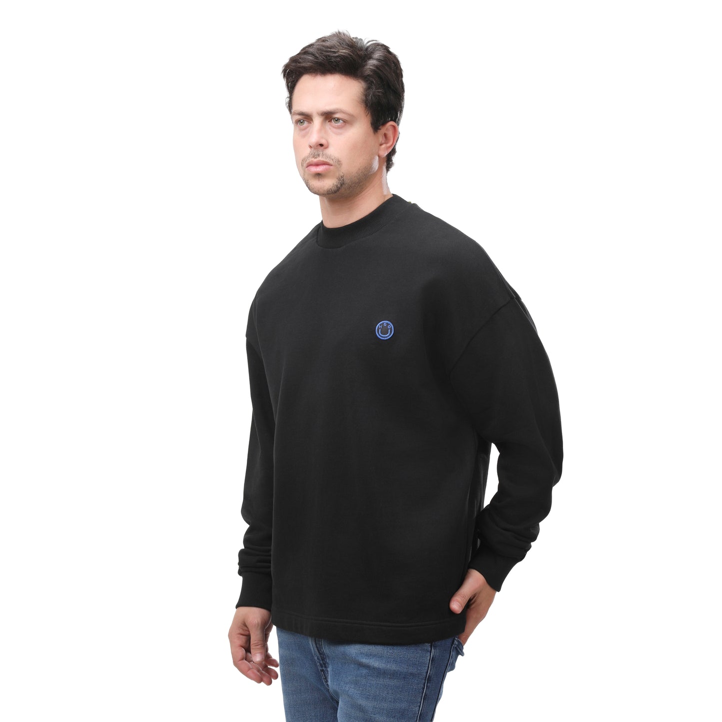 HUGO Hugo Boss Men's Crewneck Pullover - Lean Blue