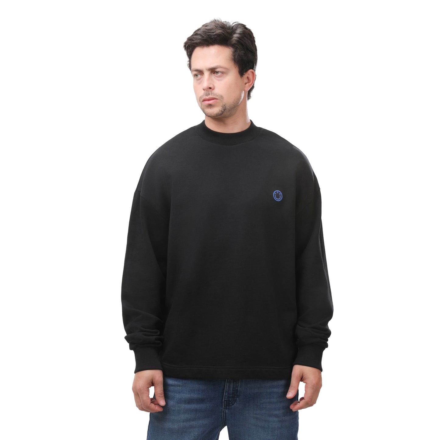HUGO Hugo Boss Men's Crewneck Pullover - Lean Blue