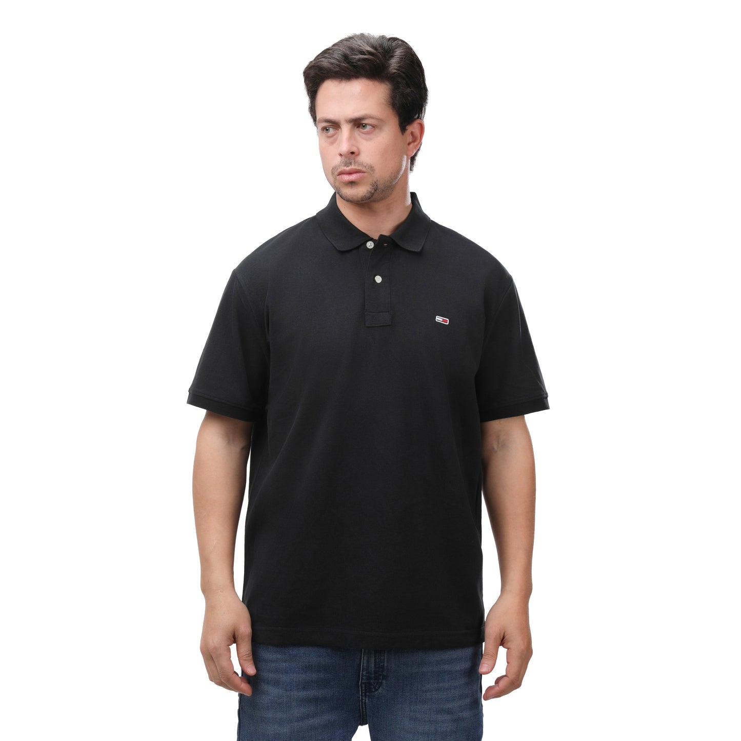 Tommy Jeans Classic Cotton Pique Polo Shirt