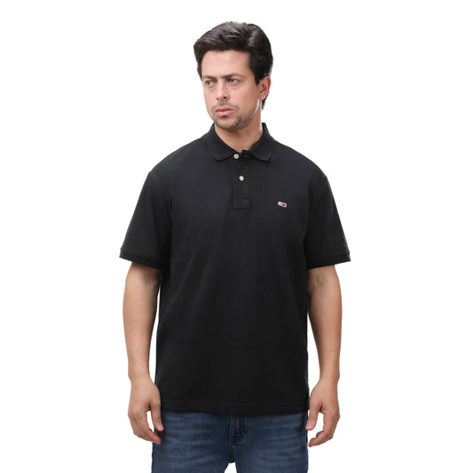 Tommy Jeans Classic Cotton Pique Polo Shirt