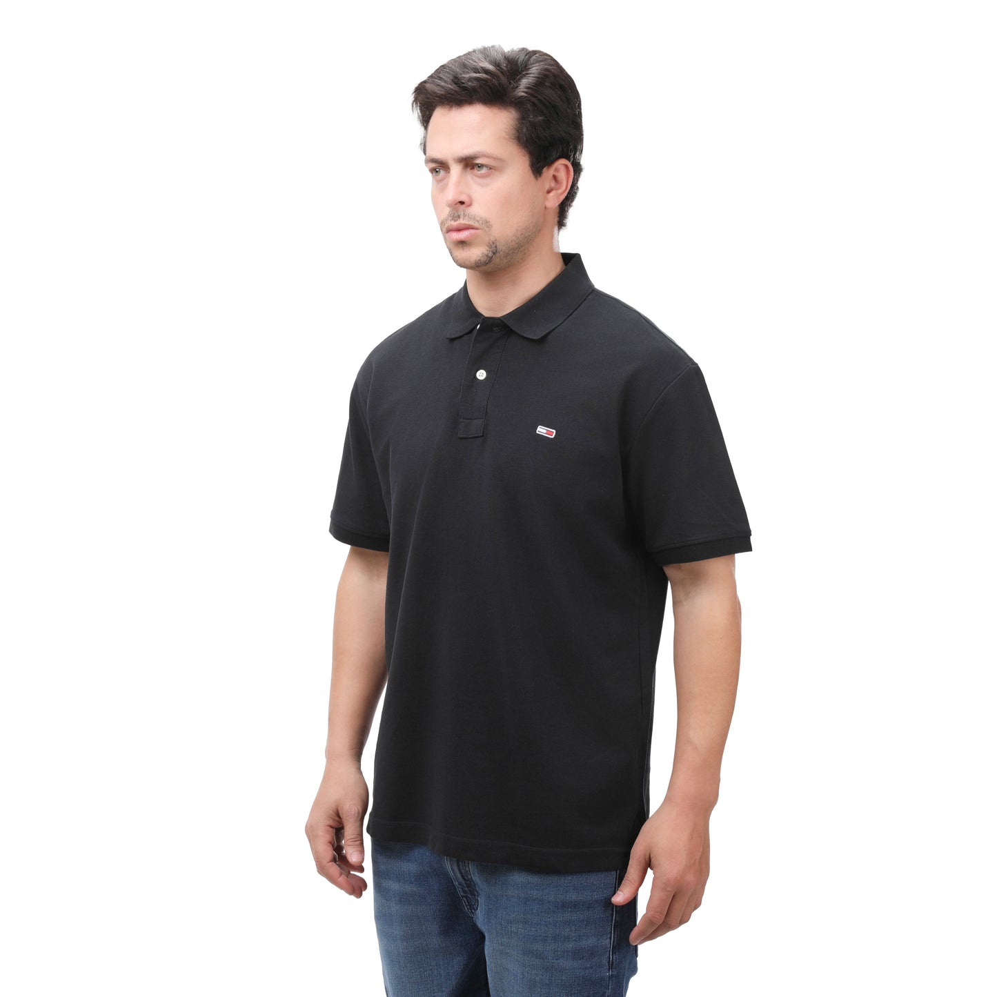 Tommy Jeans Classic Cotton Pique Polo Shirt