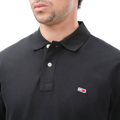 Tommy Jeans Classic Cotton Pique Polo Shirt