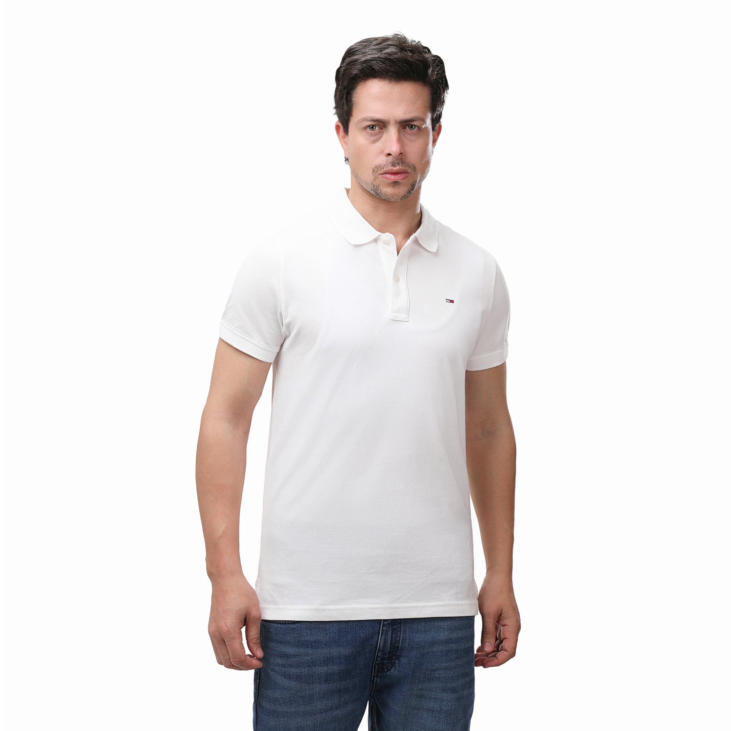 Tommy Jeans Classic Cotton Pique Polo Shirt