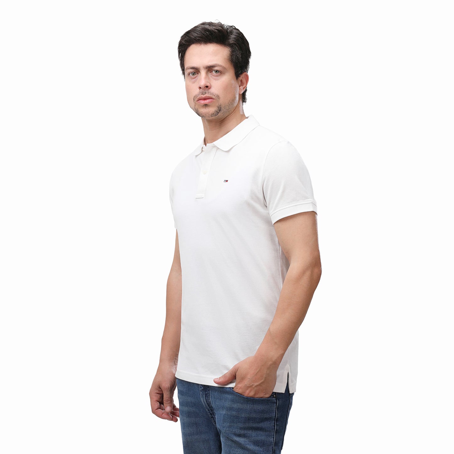 Tommy Jeans Classic Cotton Pique Polo Shirt