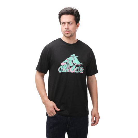 Adidas Sportswear Graffiti Logo Graphic T-Shirt