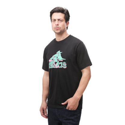 Adidas Sportswear Graffiti Logo Graphic T-Shirt