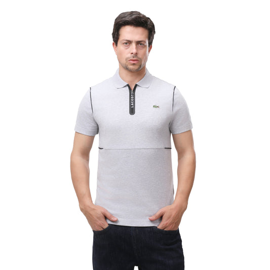 Lacoste Men's Sport Quarter-Zip Polo Shirt