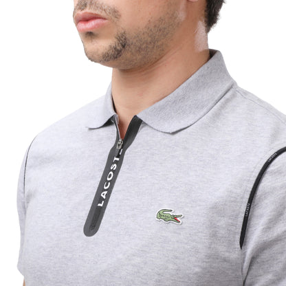 Lacoste Men's Sport Quarter-Zip Polo Shirt