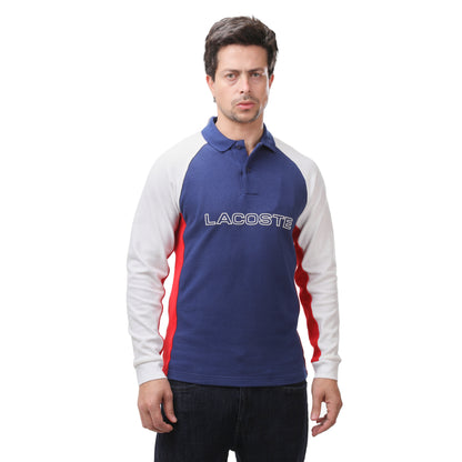Lacoste Men's Regular Fit Tricolor Block Polo Shirt