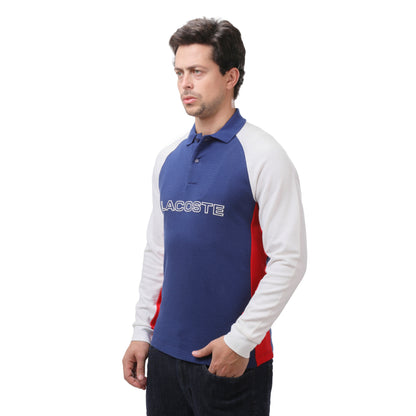 Lacoste Men's Regular Fit Tricolor Block Polo Shirt