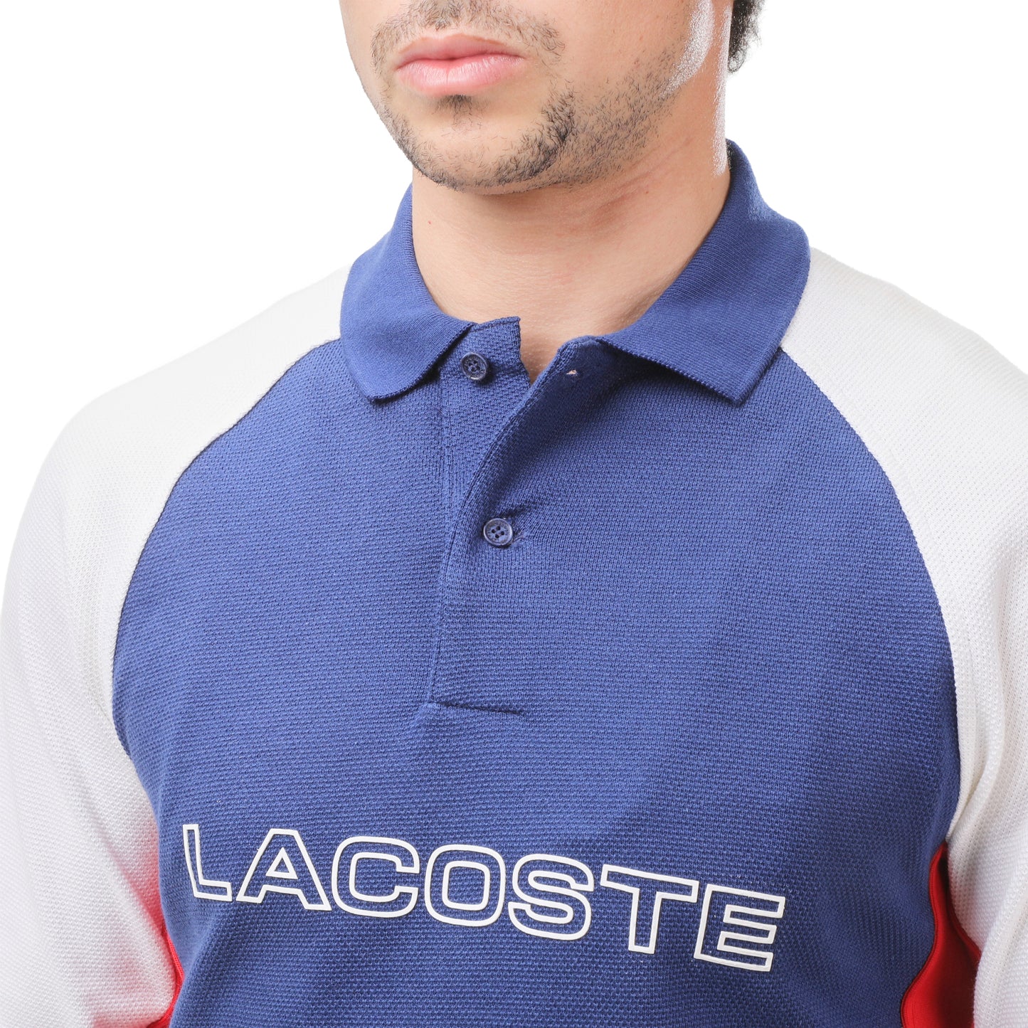 Lacoste Men's Regular Fit Tricolor Block Polo Shirt